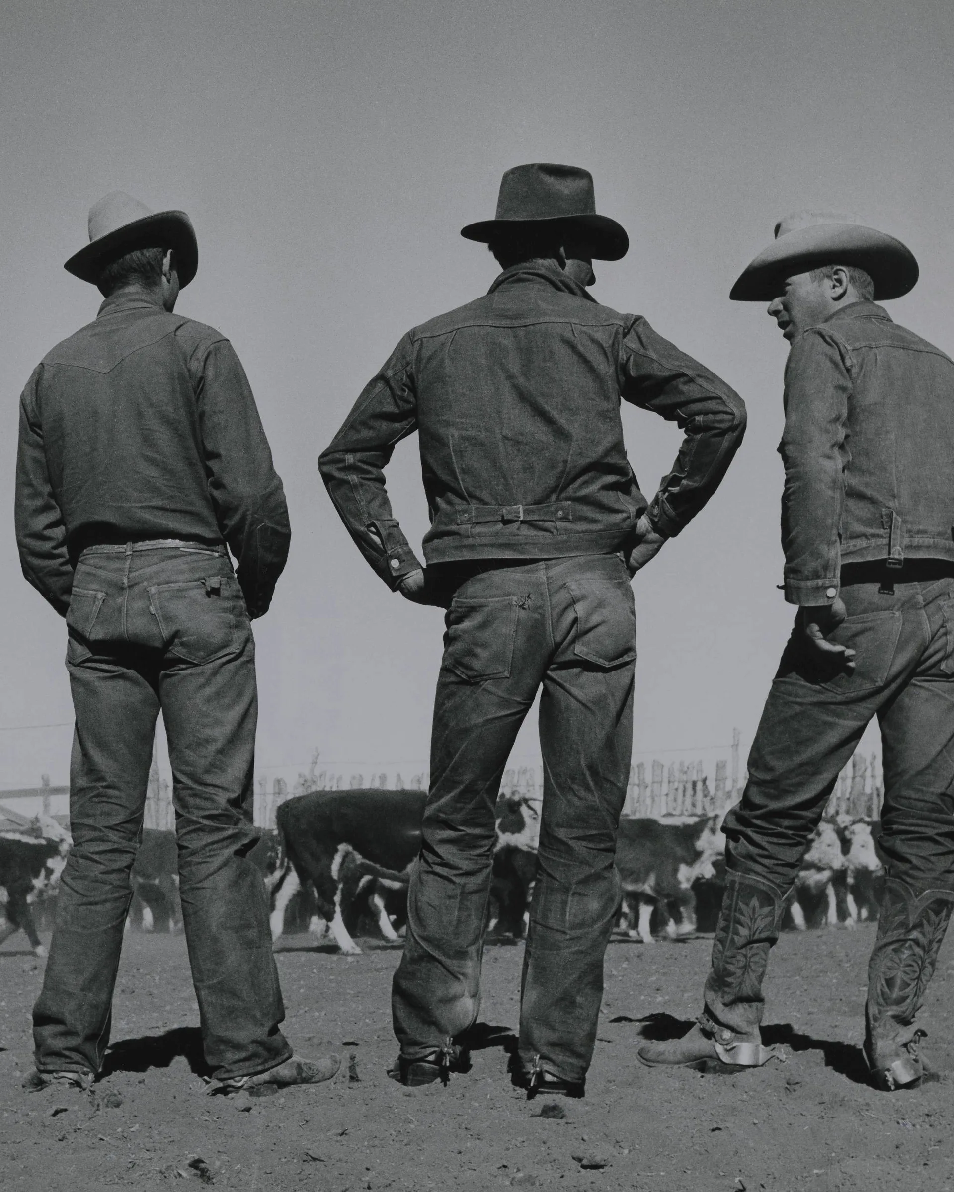 Cowboys in denim attire.jpeg